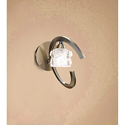 Luminaire Center Applique murale Ice 1 Ampoule G9 laiton antique