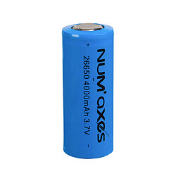 Pile rechargeable 26650 NUM'AXES