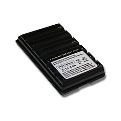 vhbw Batterie compatible avec Yaesu / Vertex VX-427, VX800, VX-800, VX-800U, VX-800V, VXA120 radio talkie-walkie (1600mAh, 7,2V, NiMH)