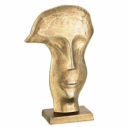 Paris Prix Statuette Déco Masque Visage sur Pied 39cm Or