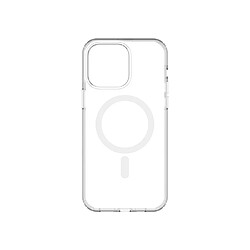 QDOS Coque pour iPhone 14 Pro Max Hybrid Force avec Snap Compatible MagSafe Transparent