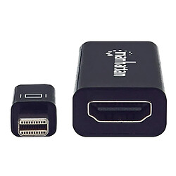 Acheter Arte Video Manhattan 151528 adaptateur et connecteur de câbles Mini DisplayPort HDMI Noir (Manhattan Adapter cable Mini DisplayPort to HDMI M/F 1080p Full HD 15cm black)