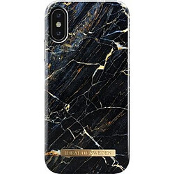 IDEAL OF SWEDEN Coque pour iPhone X/XS Fashion Port Laurent Marbre Noir 