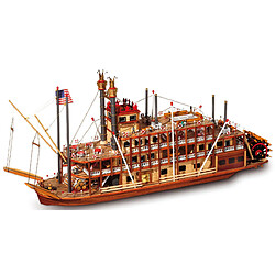 Mississippi - Bateau bois a construire - Serie 4 - OCCRE 