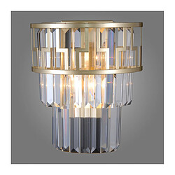 Luminaire Center Applique murale en cristal Filip Champagne doré