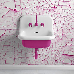 Bleu Provence True Colors - Lavabo Rétro - Fushia