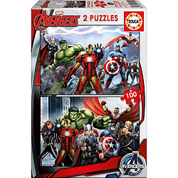 Educa Borras Puzzle 2 x 100 pcs - Avengers - Marvel 