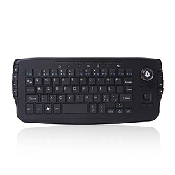 Universal Mini-clavier sans fil 2.4G avec trackball clavier pour téléviseur intelligent fonction multimédia trackball air souris | clavier