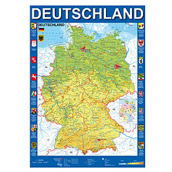 Schmidt Puzzle 1000 pièces : Cartes de l'Allemagne 