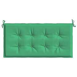 Acheter Maison Chic Coussin Confort | pouf | Coussin de banc de jardin vert 120x50x3 cm tissu oxford -GKD51792