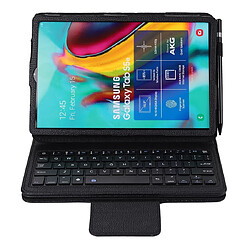 Wewoo SA720 Clavier Bluetooth détachable + Housse de protection en cuir PU texturé litchi avec support pour Galaxy Tab S5e 10.5 T720 / T725 Noir