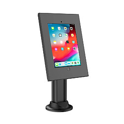 Kimex Support de table pour tablette, à visser, 30 cm, Noir