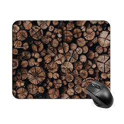 Universal Pad de souris imprimé en bois Broun pour ordinateur portable