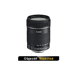 Objectif Canon EF-S 18-135 mm f/3.5-5.6 IS CANON Objectif EF-S 18-135mm f/3.5-5.6 IS Zoom Transtandard Garanti 2 ans