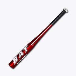 Wewoo Batte de baseball en alliage d'aluminium de la morsure de balle molletaille 25 pouces 63-64cm rouge