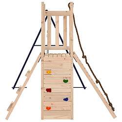 Acheter Maison Chic Aire de jeux d'extérieur | Maisonnette de jeu | Maison pour enfants bois de pin massif -GKD62079