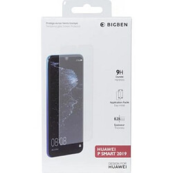 BigBen Connected Protection d'écran pour Huawei P Smart 2019 Plat en Verre Trempé Ultra-résistant Transparent