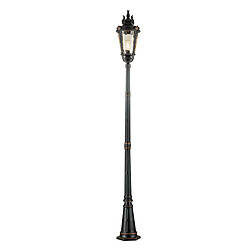 Elstead Lighting Grand lampadaire extérieur à 1 ampoule bronze patiné IP44, E27 