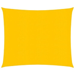 Helloshop26 Voile d'ombrage 160 g/m² 2,5 x 2,5 m PEHD jaune 02_0009112