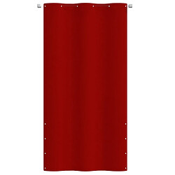 vidaXL Écran de balcon Rouge 120x240 cm Tissu Oxford