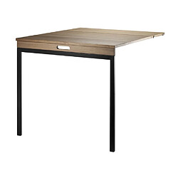 String Table pliante - noyer - noir 