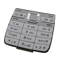 Wewoo Clavier blanc pour Nokia E52 pièce détachée Claviers Mobile Phone remplacement du logement avec des boutons de menu / touches de presse