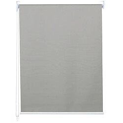 Decoshop26 Store enrouleur de fenêtre occultant protection solaire store à tirage latéral 50x160cm opaque gris 04_0004427