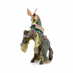 Ludendo Figurine cheval du Maître des armes cimier dragon