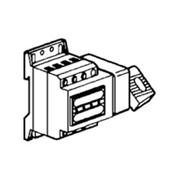 sectionneur - legrand vistop - 4 pôles - 32a - com. latérale - legrand 022507 