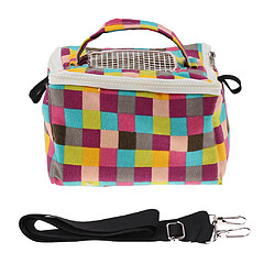 animal de compagnie transporteur portable sac de voyage respirant grille impression l