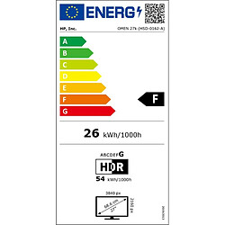 Écran HP 780G8E9 ABB 27" IPS Flicker free