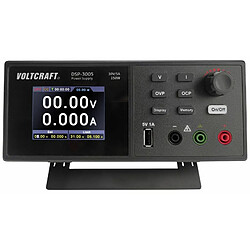 Alimentation de laboratoire réglable VOLTCRAFT DSP-3005 0 - 30 V 0 - 5 A 150 W mâle USB A 2.0 Fonction esclave Nbr. de sorties 1 x