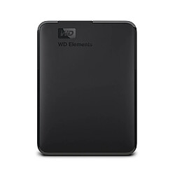 WD Elements 2.5 pouces Disque dur mobile 1 To USB 3.0 Disque dur mobile haute vitesse Disque dur externe antichoc portable WDBUZG0419 