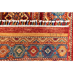 Vidal Tapis de laine 297x200 multicolore Torkman pas cher