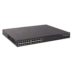 HPE 5130 24G 4SFP+ 1-slot HI Switch Géré L3 Gigabit Ethernet (10/100/1000) 1U Noir 