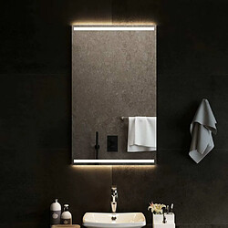 Maison Chic Miroir à LED,Miroir Lumineux LED pour salle de bain,Miroir decoration 60x100 cm -MN19068