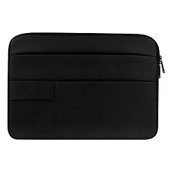 Wewoo Sacoche pour ordinateur portable noir 15,6 pouces et ci-dessous Macbook, Samsung, Lenovo, Sony, DELL Alienware, CHUWI, ASUS, HP Universel poches multiples Oxford chiffon doux Tablet Bag,