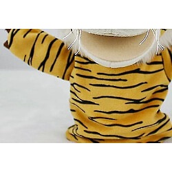 Avis Universal Animal Plux Hand Puppets Enfance Kids Migne Soft Tyt Tiger Shape Story Fitend jouer Gift Dolls Gift