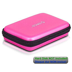 Boîtier de Protection pour Disque Dur 2.5"" pouces Etui Housse Coque Rose