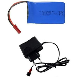 1 pièce 3.7V 730mAh Batterie et chargeur pour Wltoys V686G