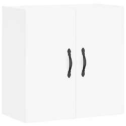 vidaXL Armoire murale blanc 60x31x60 cm bois d'ingénierie