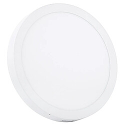 Wewoo Voyant rond de surface de la lumière blanche chaude de 24W LED avec le conducteur de LED, 30cm 120 SMD 2835 3000K, CA 85-265V