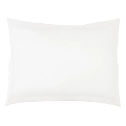 Ac-Deco Taie d'oreiller rectangulaire 50 x 70 cm - Blanche - 100% coton 57 fils