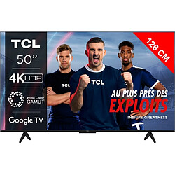 TCL TV LED 4K 126 cm 50P71B Google TV