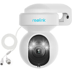 REOLINK 5MP Caméra Surveillance Extérieure WiFi PTZ - E1 Outdoor-V3 - Caméra IP avec Zoom Optique 3X Détection Personne/Véhicule Suivi Automatique Vision Nocturne en Couleur 