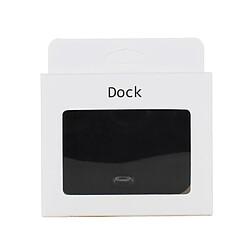 Wewoo Dock de charge noir pour Samsung, HTC, LG, Sony, Huawei, Lenovo et autres smartphones Chargeur de dock station d'accueil en alliage d'aluminium Micro USB, pas cher