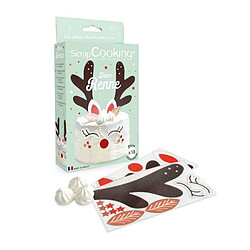 Scrapcooking Kit déco azyme pour gâteau renne