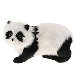 réaliste mignon panda statue intérieur extérieur jardin ornement prop modèle figure pas cher