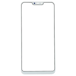 Wewoo Pièce Détachée Vitre Écran avant avec pour Vivo Y83 (blanc)