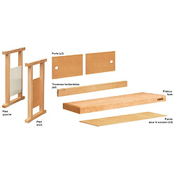 Outifrance - Etablis en bois 1 x 0,50 m